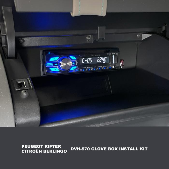 ┃DVH-570 グローブボックス 取付キット ┃シトロエン ベルランゴ ┃プジョー リフター ┃BRK9-DVH |  | 01