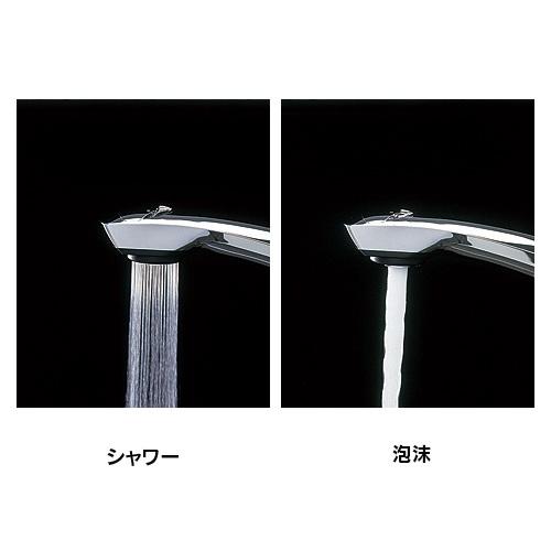 カクダイ（KAKUDAI） 184-005AK-CH シングルレバー引出し混合栓 寒冷地