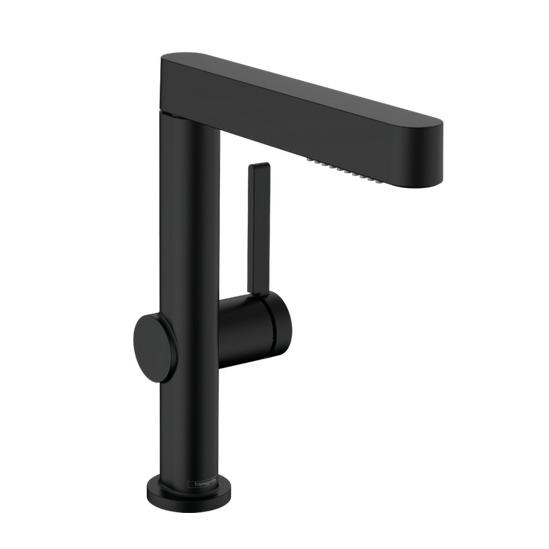 ハンスグローエ 【76063670】マットブラックフィノリス水栓引出式2ジェット ハンスグローエ 76063670 フィノリス シングルレバー洗面混合水栓 引出