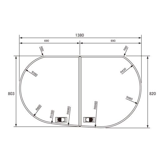 Panasonic（パナソニック） GKU74KF8T2LS 16タマゴL薄型断熱風呂フタ(L