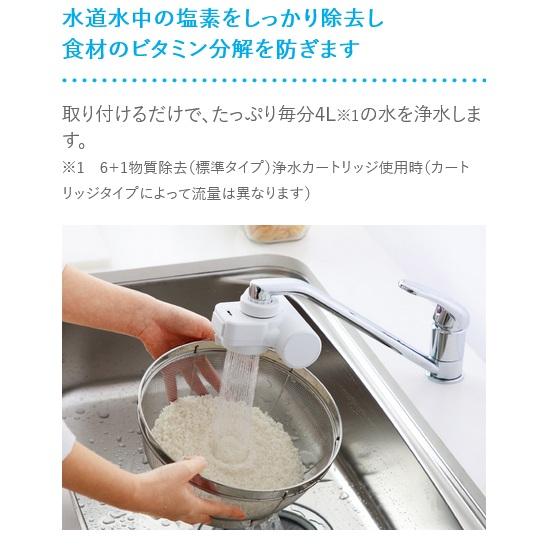 タカギ（takagi） H790BK6H 蛇口直結型浄水器 mini Neo(カラー