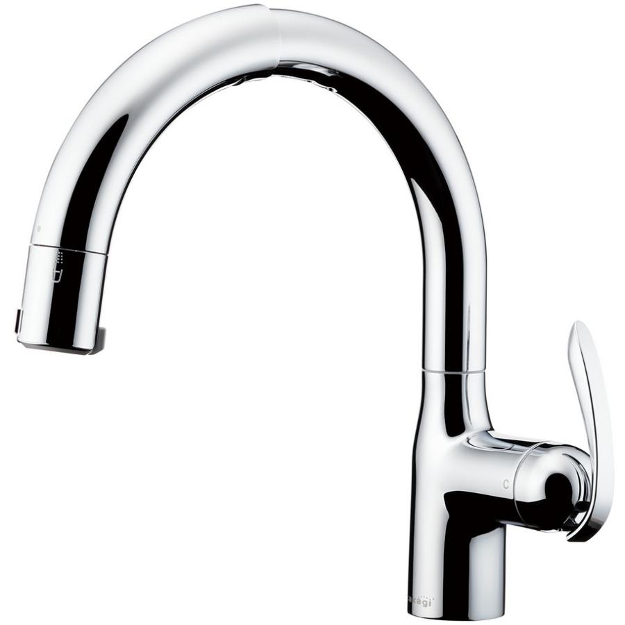 タカギ（takagi） LC102MN-3NT5 シングルレバー混合栓(ワンホール型