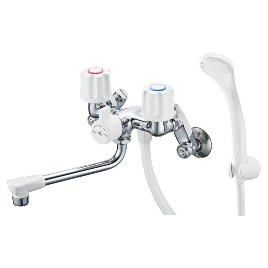 三栄水栓 (SANEI) SK1104DK W 13 SK1104DK W 13 ツーバルブシャワー混合栓(一時止 三栄水栓 (SANEI) SK1104DK W 13 SK1104DK W 13 ツーバルブシャワー混合栓(一時止