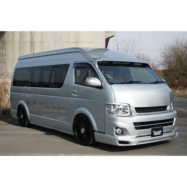 NICE200系ハイエースワイド　ガレージベリートップスポイラー TOYOTA HIACE 200系 ワイド 1型 / 2型 トップスポイラー (ハイルーフ用