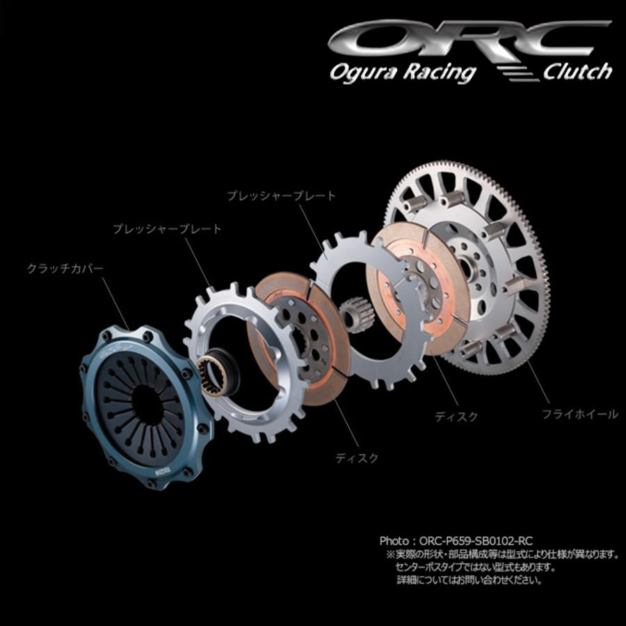 ORC 強化クラッチ 180SX シルビア ORC 180SXシルビア （R）PS13/S14/S15（5MT） SE機構 無し ダンパー