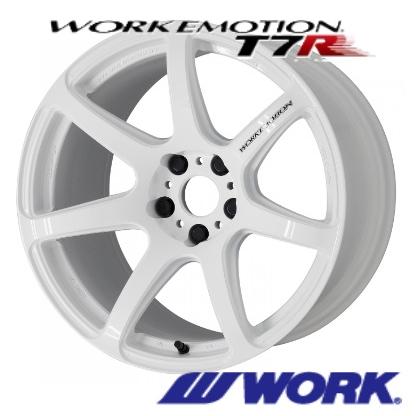 WORK (4本セット) WORK EMOTION T7R 16インチ 16×5.5J 4H-100 ホワイト