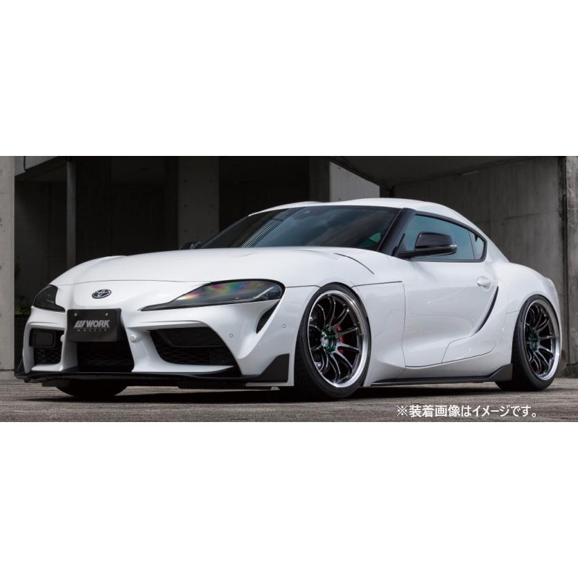 (単品1本価格) WORK EMOTION ZR10 19インチ 19×10.5J 5H-114.3 ブラックダイヤリップカット ワークエモーション・ズィーアールテン ホイールの画像
