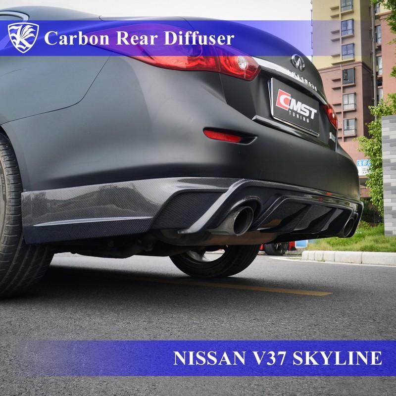 人気が高い Nissan V37型 スカイライン 0gt 350gt Kerberos K Sスタイル 3d Real Carbon カーボンリアディフューザー Ak 25 002 レビューで送料無料 Nicmosul Org