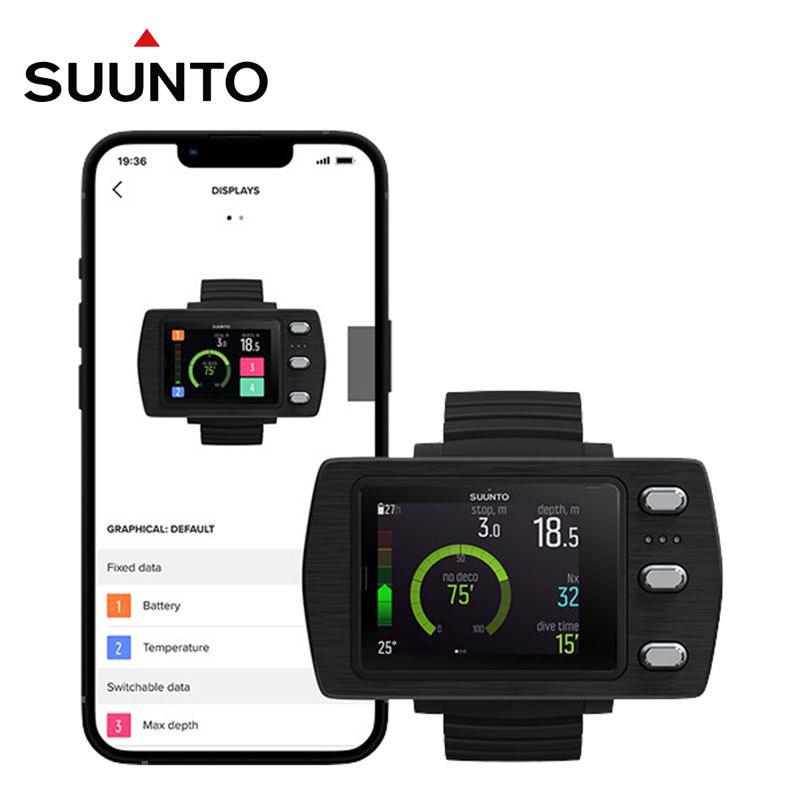 SUUNTO（スント） ダイビングコンピュータ EON STEEL BLACK イオン 
