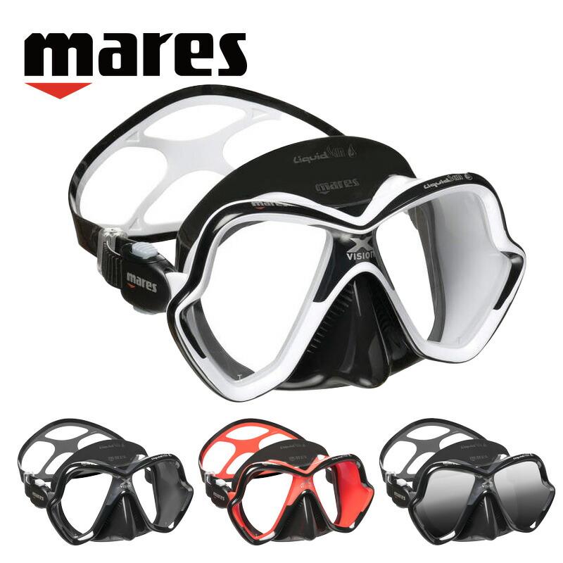 ダイビング マスク mares マレス エックスビジョン ウルトラ リキッド 