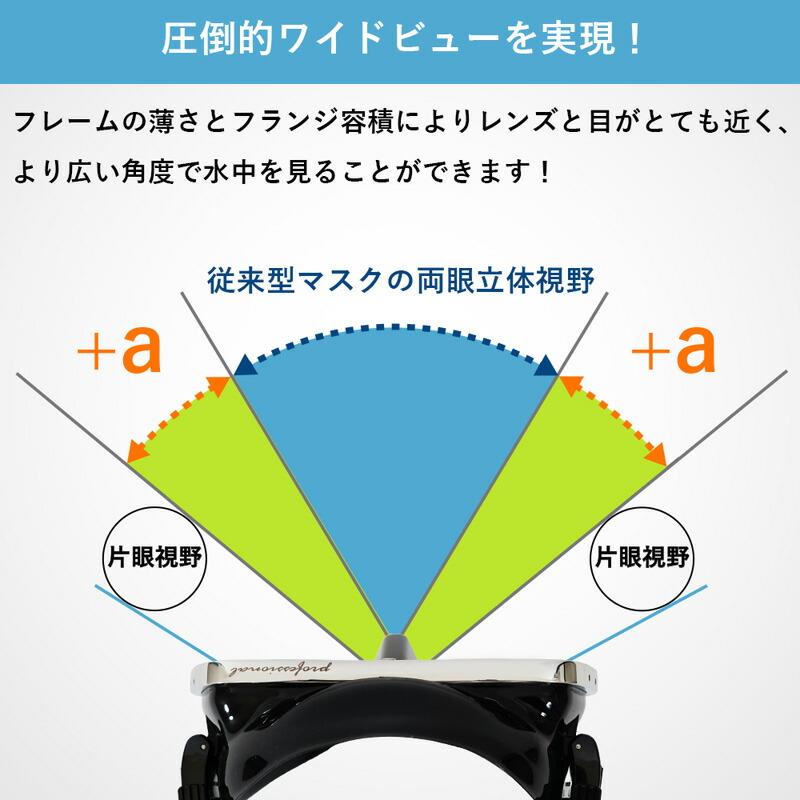 ダイビング マスク アポロ apollo バイオメタルマスク pro ダイビング マスク アポロ apollo バイオメタルマスク pro