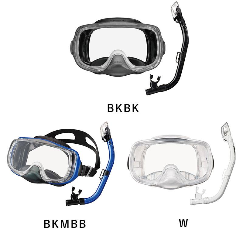 TUSA TUSA Sport シュノーケリングセット2点 大人用 UC0109 ツサ