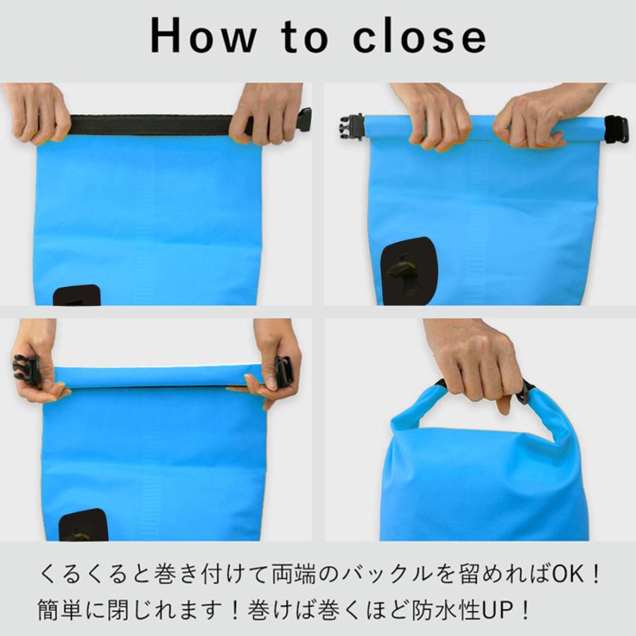 防水バッグ ドライバッグ 20L ザ・スタンダード ウォータープルーフ