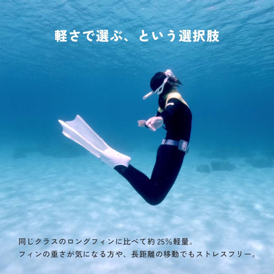 ロングフィン フリー ダイビング スキューバダイビング フィンポケット