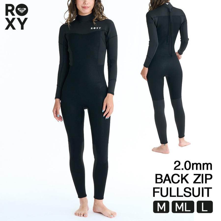 ロキシー ウェットスーツ レディース フルスーツ 2mm バックジップ 