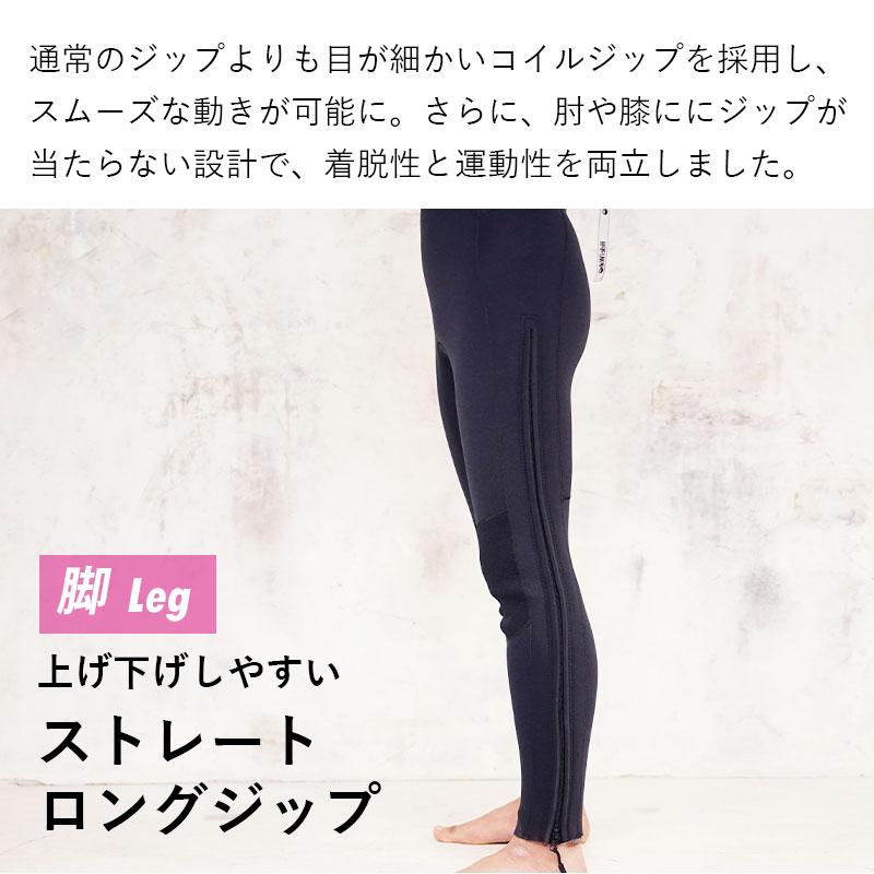 Hele i Waho（ヘレイワホ） ウエットスーツ フルスーツ 5×4mm メンズ