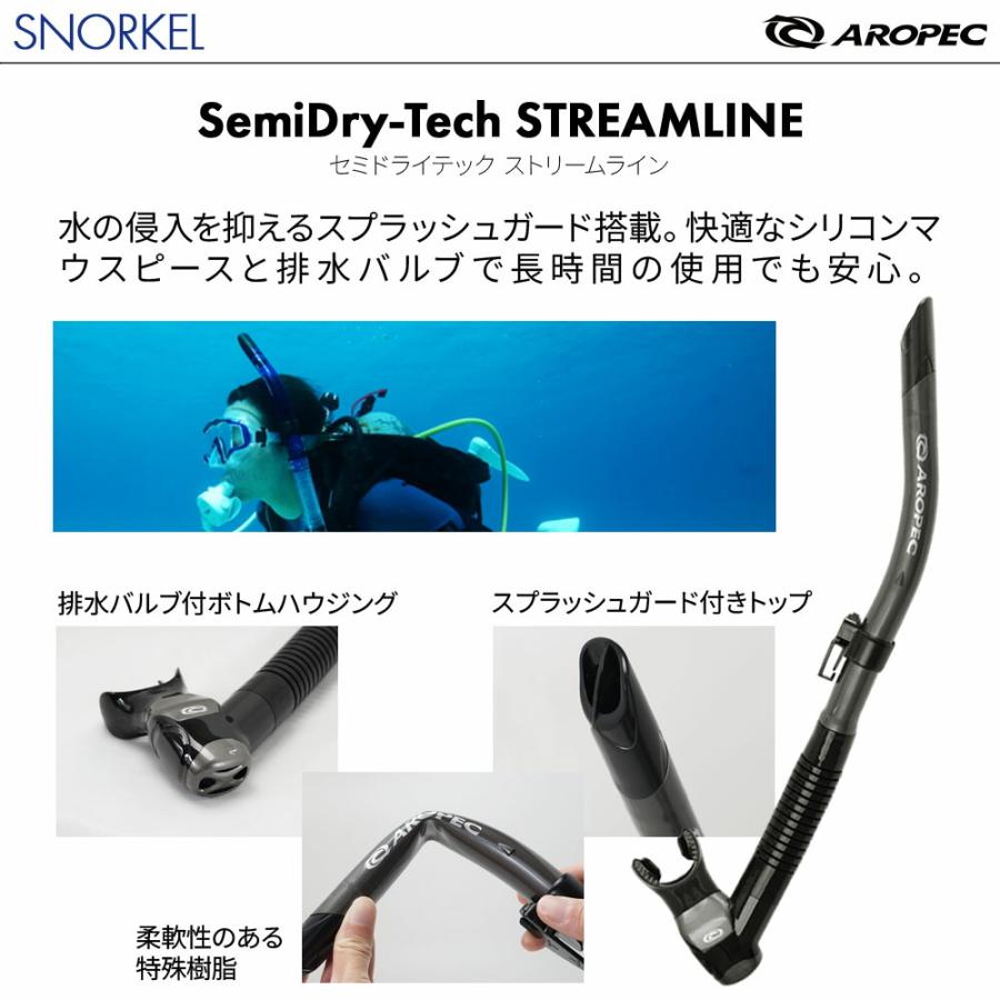 爆買 ダイビング 軽器材 3点セット アロペック PANORAMA STREAM TURBO