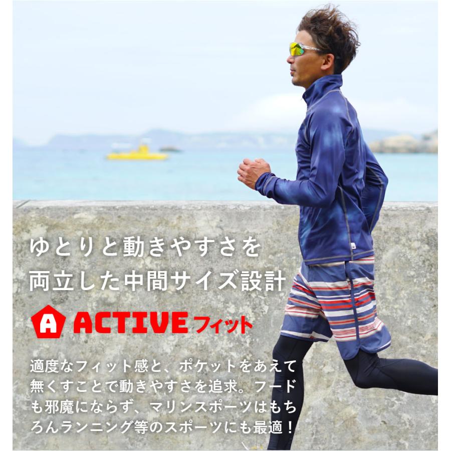 Hele i Waho ラッシュガード メンズ 長袖 水着 ジップアップ Hele i Waho ラッシュガード メンズ 長袖 水着 ジップアップ