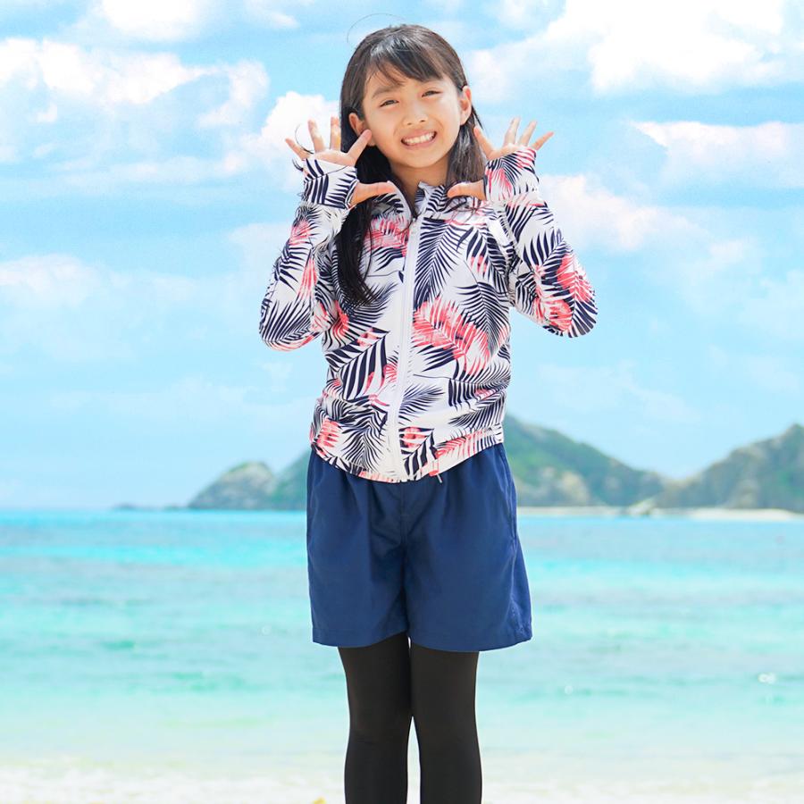 Hele i Waho（ヘレイワホ） キッズ ラッシュガード ジップアップ 80