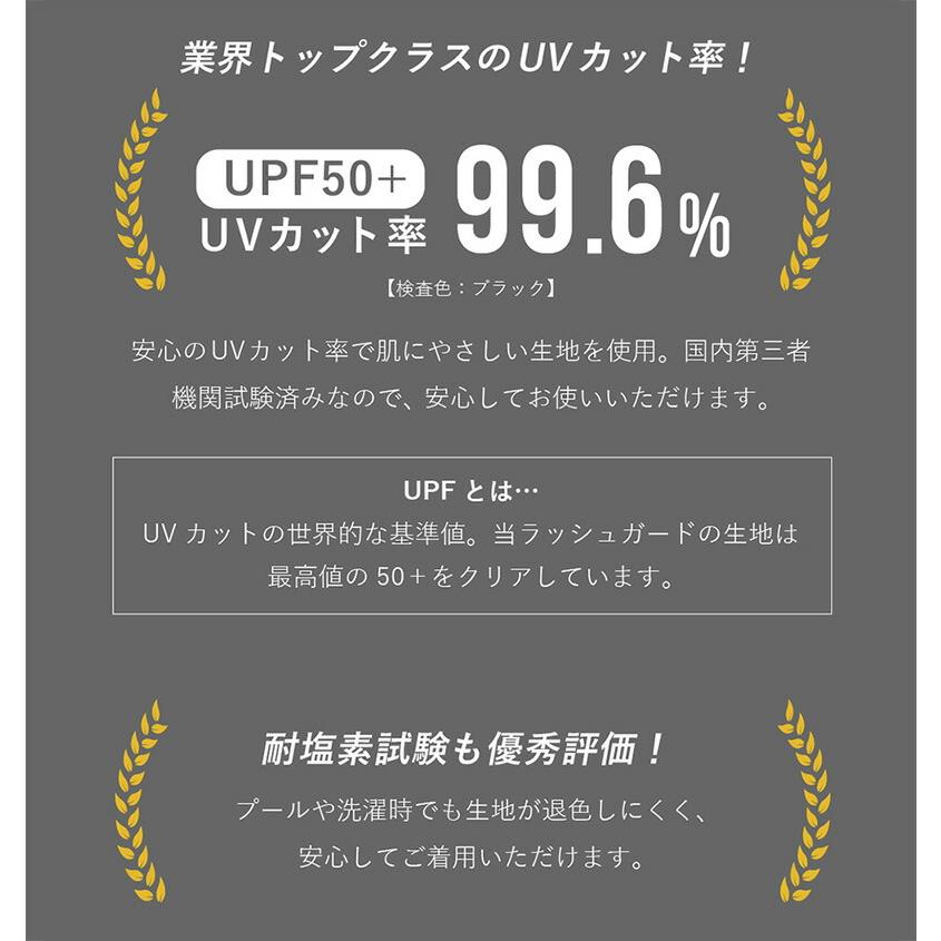 ラッシュガード トレンカ キッズ ジュニア HeleiWaho ヘレイワホ UPF50+ で UVカット 80 ・ 90 ・ 100 ・ 110 ・ 120 ・ 130 ・ 140 ・ 150 cm 男の子 女の子｜aqrosnetshop｜15