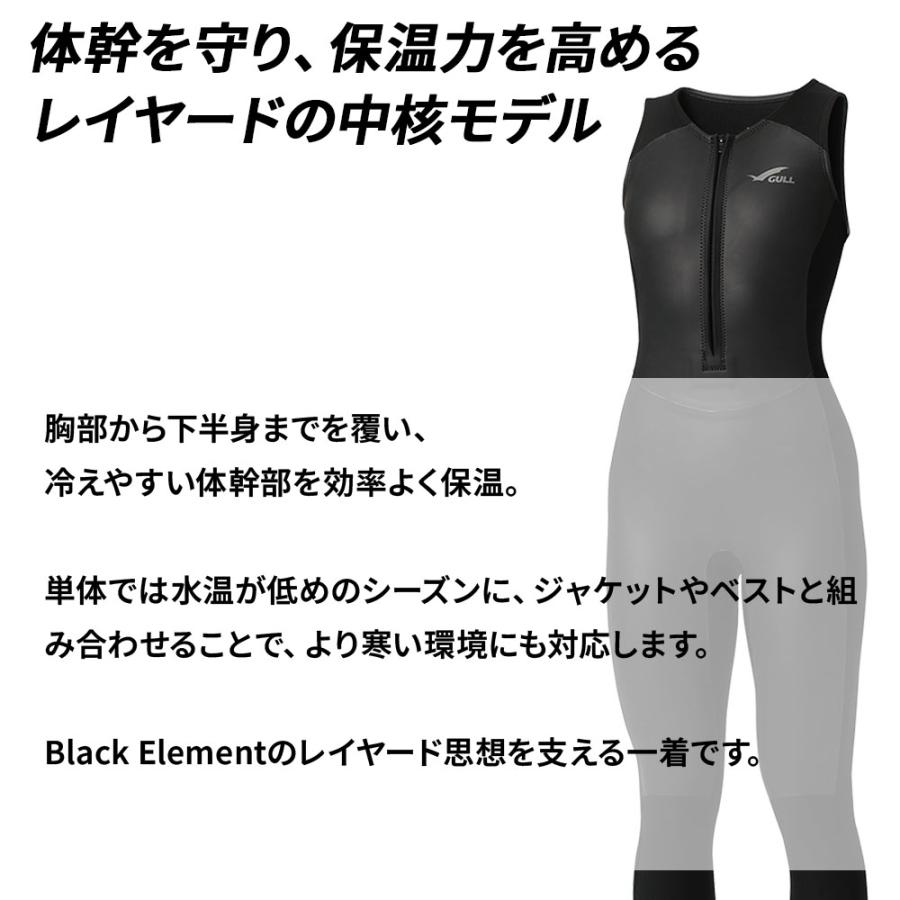GULL（ガル） ダイビング 3mm SKIN ロングジョン ウィメンズ ウェット
