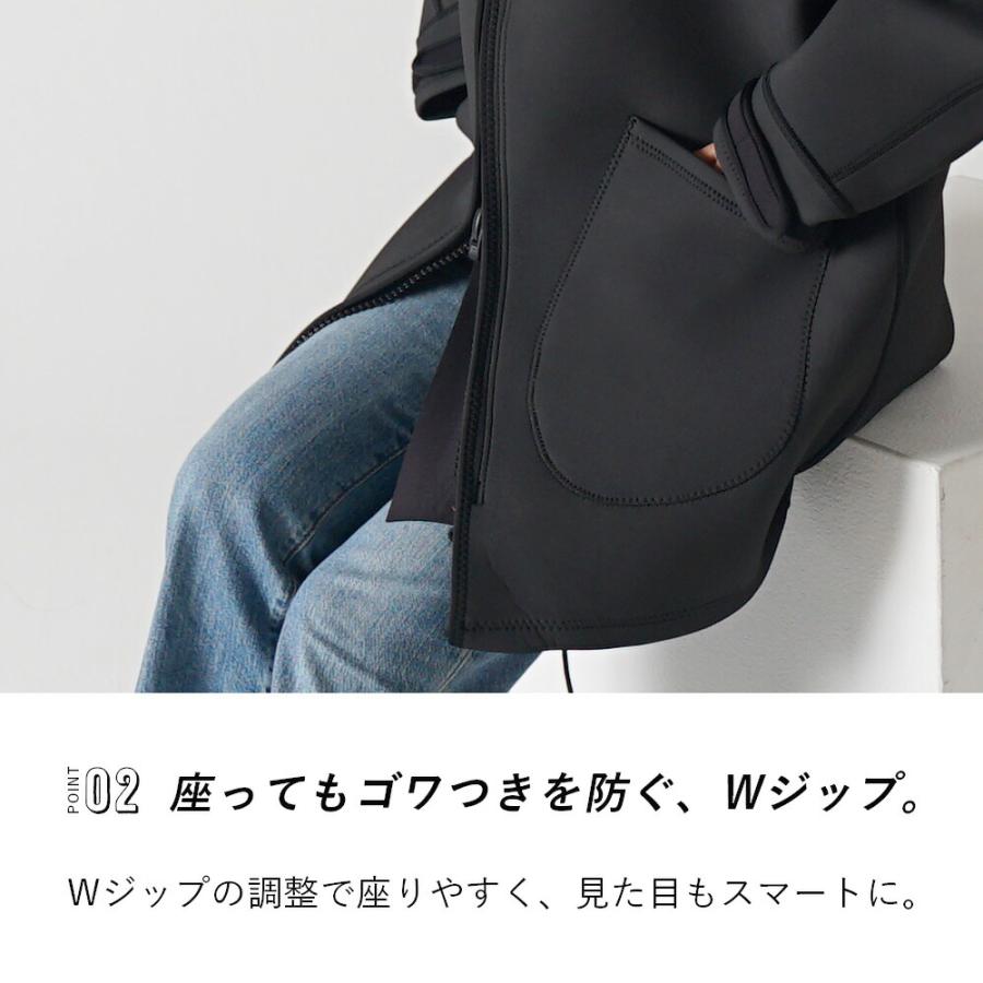 ボートコート 男女兼用 1.7mm スキン 防寒 防風 防水 フード付き 大