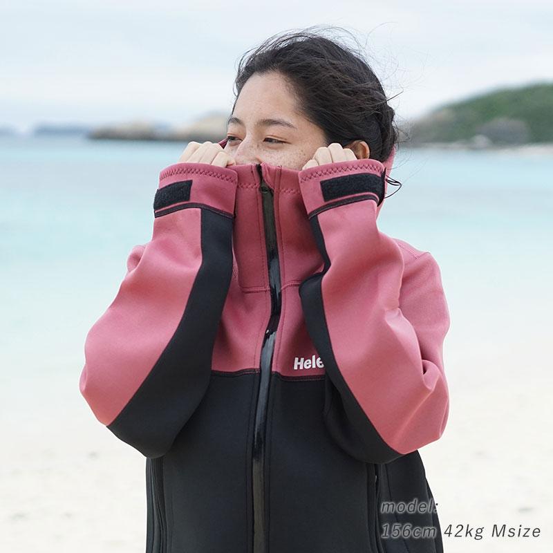 Hele i Waho ボートコート 男女兼用 1.5mm 防寒 防風 保温 Hele i Waho ボートコート 男女兼用 1.5mm 防寒 防風 保温