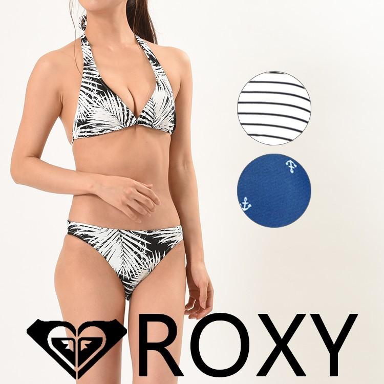 水着 Roxy ロキシー ビキニ ネイビー ボタニカル ボーダー 2点セット Luguna Rsw Aqros ネットショップ 通販 Yahoo ショッピング