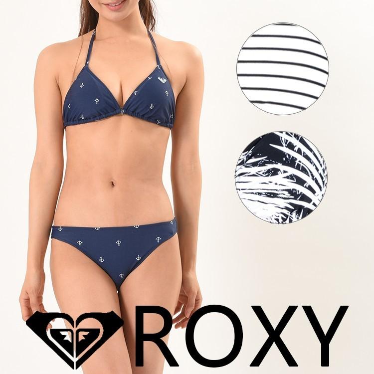 水着 Roxy ロキシー ビキニ ネイビー ボタニカル ボーダー 2点セット Jill Rsw Aqros ネットショップ 通販 Yahoo ショッピング
