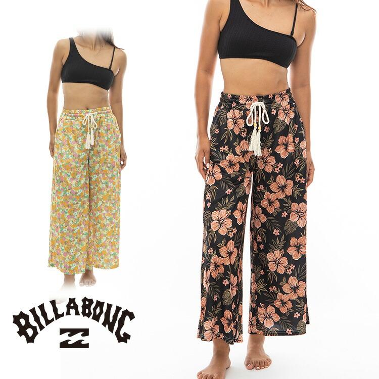 BILLABONG サマーSALE 10倍 ビラボン レディース 花柄 パンツ