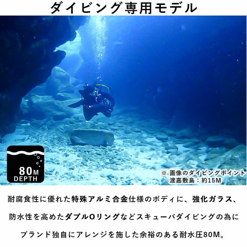ダイビングライト 大光量 1000 ルーメン UW LED ハンド ライト 