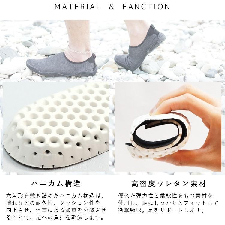 ソフトクッションで足の負担を軽減 水抜き 通気性に優れて水陸両用 ウォーターシューズ マリンシューズ や スニーカーに使える 靴 の 中敷き Aqros ネットショップ 通販 Yahoo ショッピング