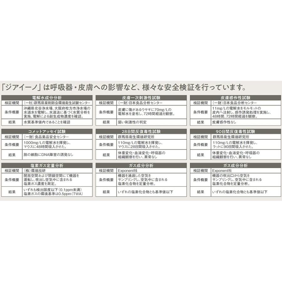 ジアイーノ F-JML30-W ziaino(ジアイーノ) 次亜塩素酸空間除菌 ジアイーノ F-JML30-W ziaino(ジアイーノ) 次亜塩素酸空間除菌