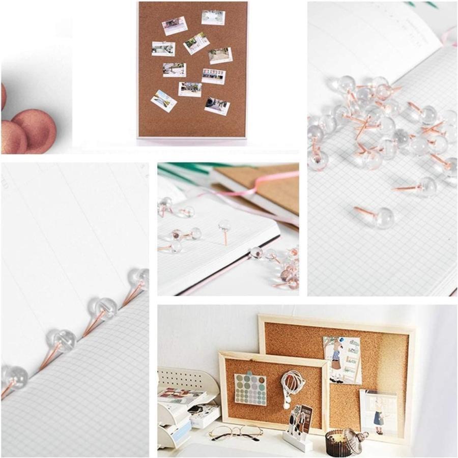 画鋲 画びょう 留め具 プッシュピン 押しピン クリア 目立たない おしゃれ 紙 コルクボード フォト ファイル カード 写真 ポスター 装 Aqua Collection 通販 Yahoo ショッピング