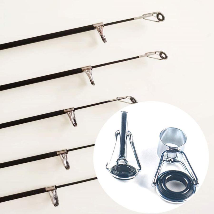 36点セット 釣竿 トップガイド ロッドガイド アイリング 釣り竿 穂先 ロッドガイド ロッドの修理 セラミックリング ステンレス 釣り竿 Aqua Collection 通販 Yahoo ショッピング