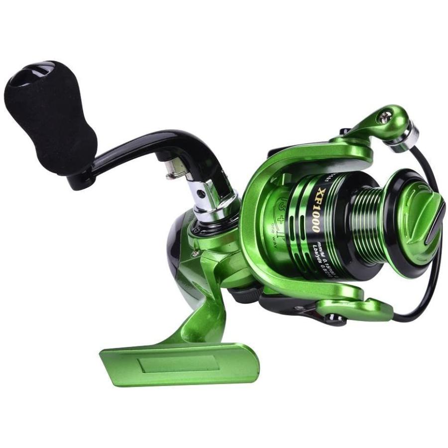 お見舞い 釣りリール ベイトリール 左右ハンドル交換可能 13 1bb 折りたたみ式 スピニングホイール フィッシングリール 海釣り 船釣り グリーン Supplystudies Com