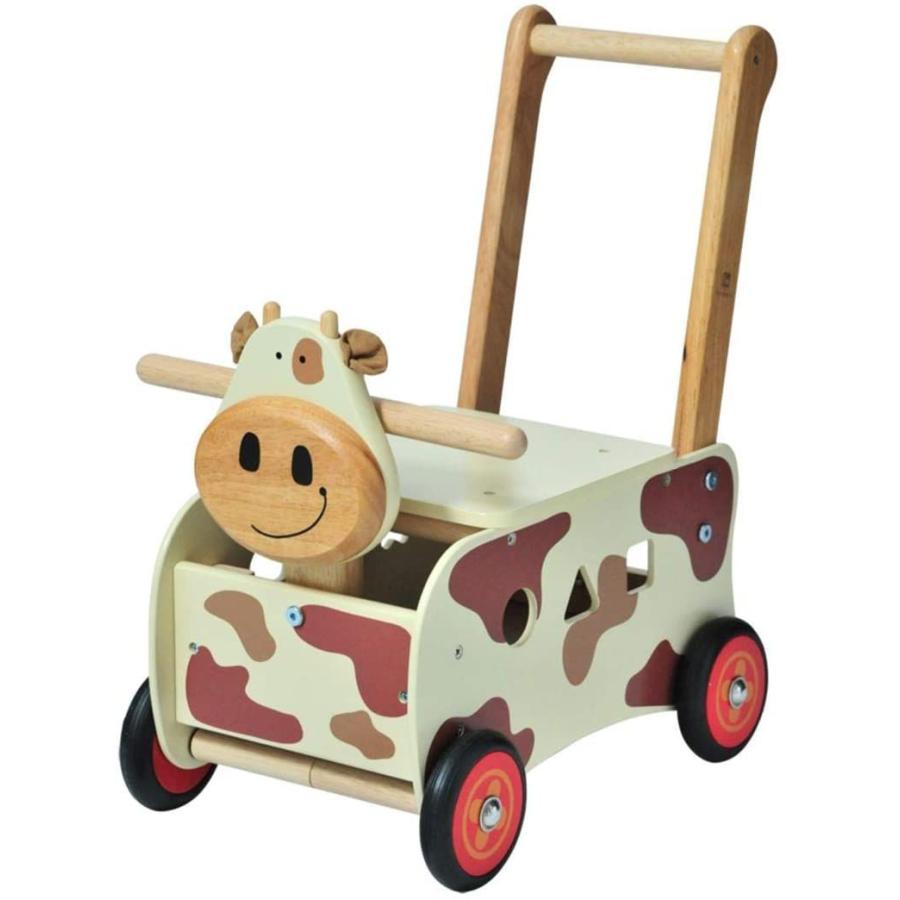 新版 木のおもちゃ 動物 乗り物 ウォーカー ライドカウ 誕生日 1歳 男の子 プレゼント 誕生日プレゼント 手押し車 一歳 木製 出産祝い 知育 無料長期保証 Www Ladislexia Net