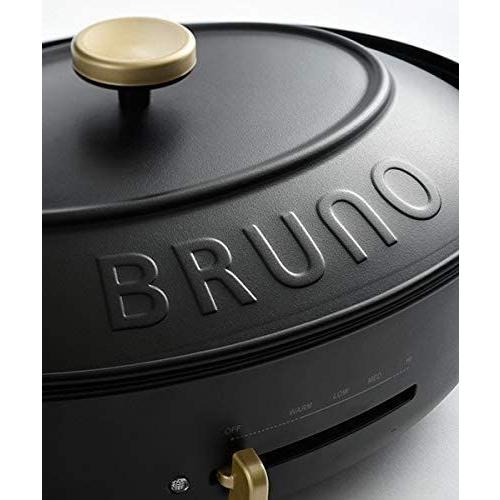 BRUNO ブルーノ オーバルホットプレート 本体 プレート3種 (たこ焼き 