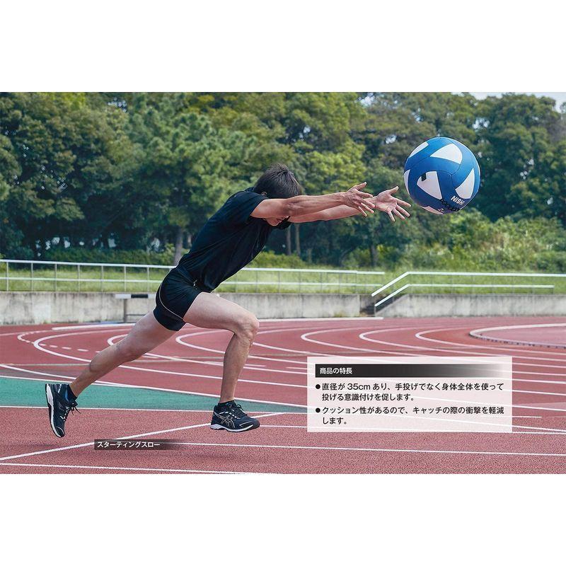 NISHI(ニシ・スポーツ) メガソフトメディシンボール 3kg NT5813B 