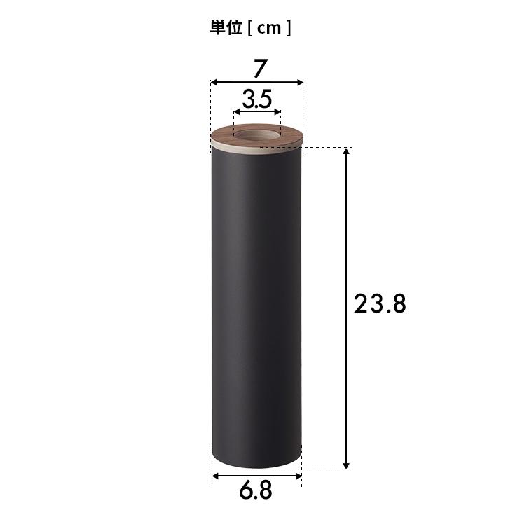 殿堂 山崎実業 リン ティッシュケース 5979 ティッシュカバー ボトル型ティッシュケース 丸 5980 北欧 蓋付き 縦 ティッシュボックス S 車用 おしゃれ ふた付き ティッシュケース 山崎実業 縦型ティッシュボックス ホワイト