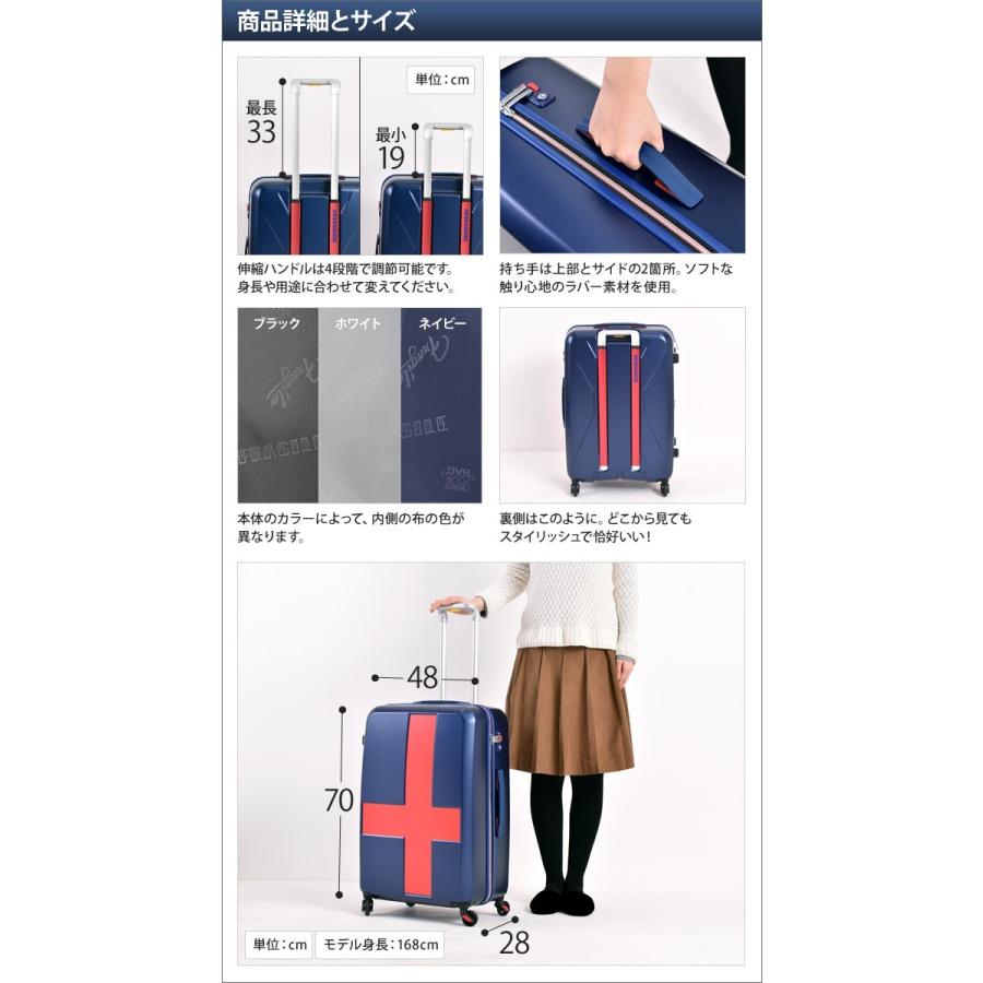 innovator スーツケース 温湿時計の特典 キャリーバッグ 70L innovator スーツケース 温湿時計の特典 キャリーバッグ 70L
