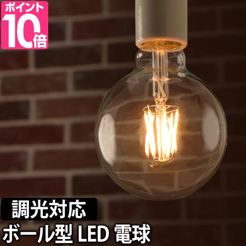 スワン電器 LED電球 LEDライト スワンバルブディマー ボール 単品 調光