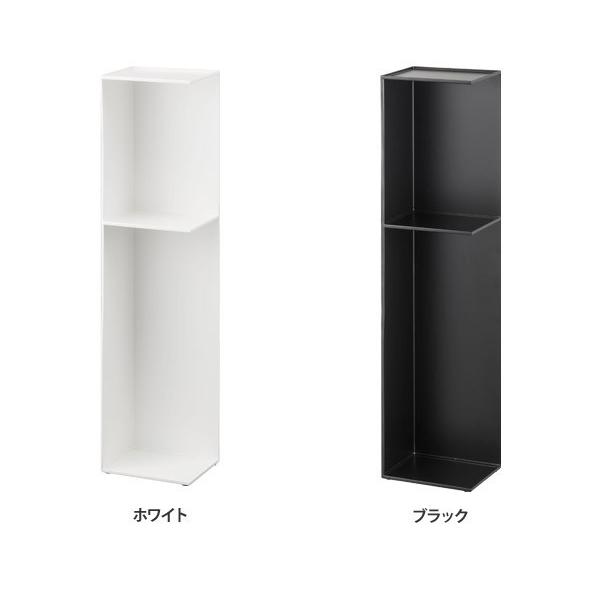 山崎実業 トイレラック トイレットペーパーホルダー 掃除用具入れ 収納ラック tower タワー スリムトイレラック 3509 3510|aqua-inc|02