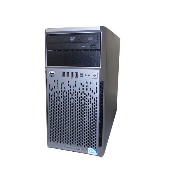 HP ProLiant ML310e Gen8 675240-B21 中古 Pentium G2120 3.1GHz 4GB 1TB×2 (SATA 3.5インチ) DVD-ROM Smartアレイ B120i｜aqua-light