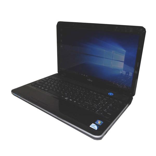 中古良品 ノートパソコン 最新Windows10+office 爆速SSD128GB 富士通