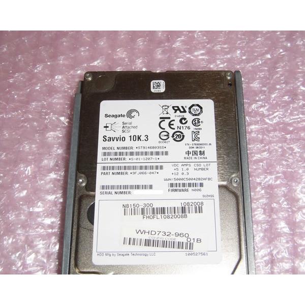 NEC NEC N8150-300 SAS 146GB 10K 2.5インチ 中古ハードディスク