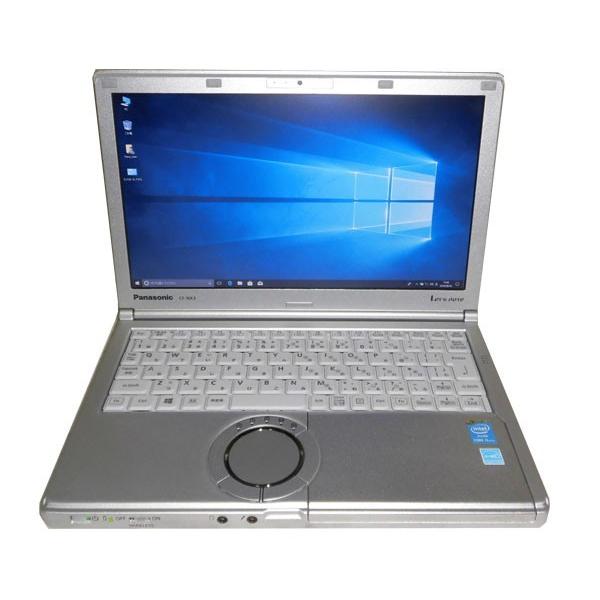 中古パソコン Windows10 Panasonic Let'sNote CF-NX3 Core i5-4300U 1.9GHz 4GB 320GB 光学ドライブなし Webカメラ WPS Office付き 新品バッテリー交換済み｜aqua-light｜02