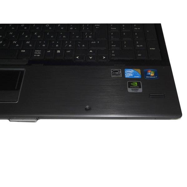 HP EliteBook 8540w Windows7 中古ノートパソコン Core i7-640M 2.8GHz 4GB 320GB マルチ 15.6インチ フルHD(1920×1080) NVIDIA Quadro FX880M｜aqua-light｜05