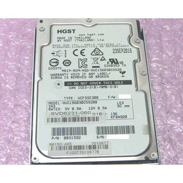 NEC N8150-485 SAS 300GB 15K 2.5インチ 中古ハードディスク NEC N8150-485 SAS 300GB 15K 2.5インチ 中古ハードディスク