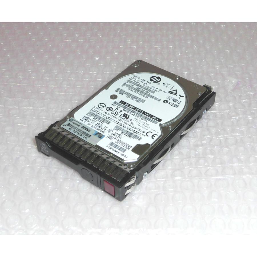 HP　768788-001(EG0300JEHLV)　SAS　300GB　10K　12Gbps　2.5インチ　中古ハードディスク